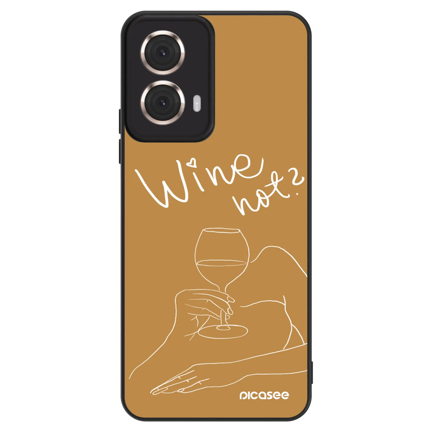 Picasee ULTIMATE CASE pro Motorola Moto G85 - Wine not