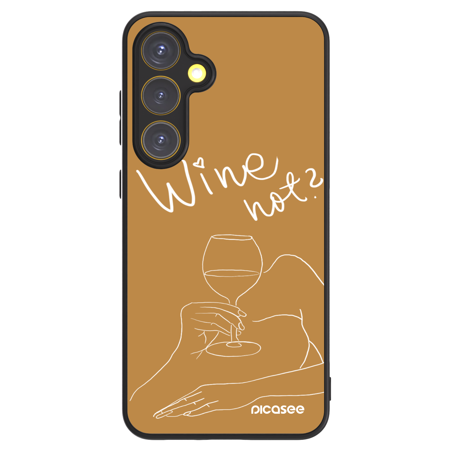 Picasee ULTIMATE CASE PowerShare pro Samsung Galaxy S24 FE S721B - Wine not