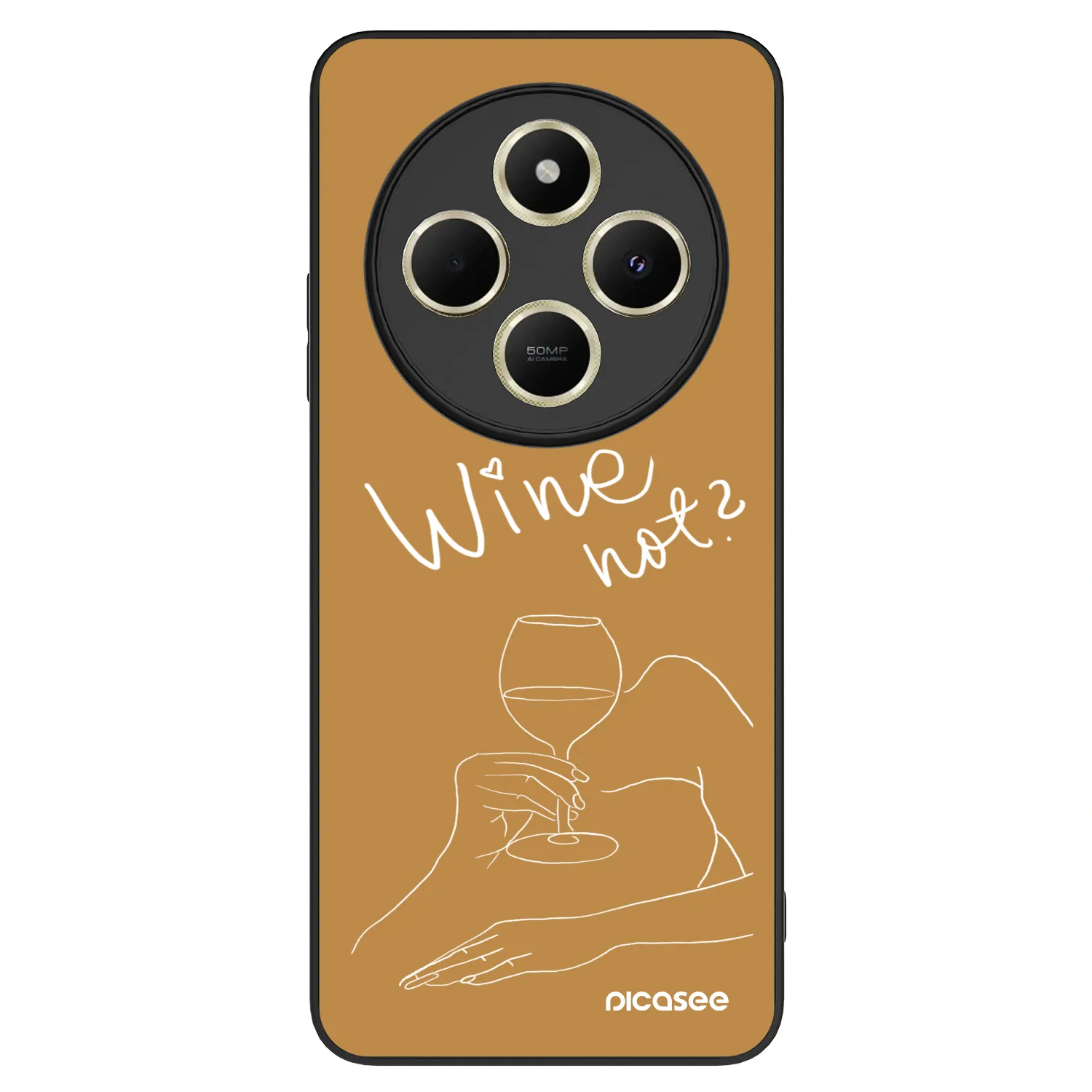 Picasee ULTIMATE CASE pro Xiaomi Redmi 14C - Wine not