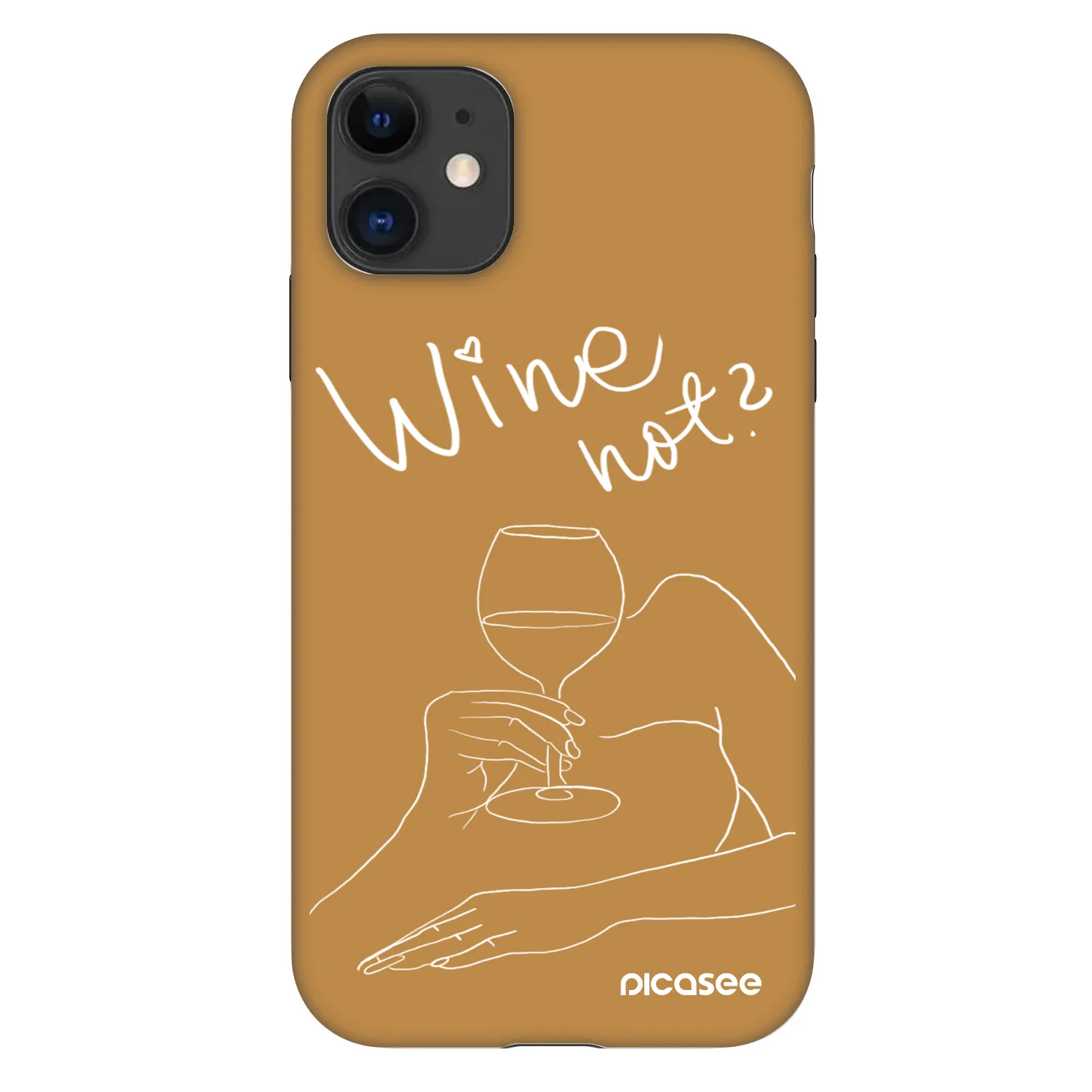 Picasee Fashion Case pro Apple iPhone 11 - Wine not