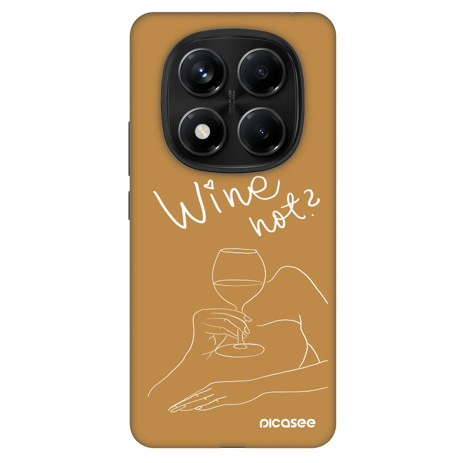 Picasee Fashion Case pro Xiaomi Redmi Note 14 Pro 5G - Wine not