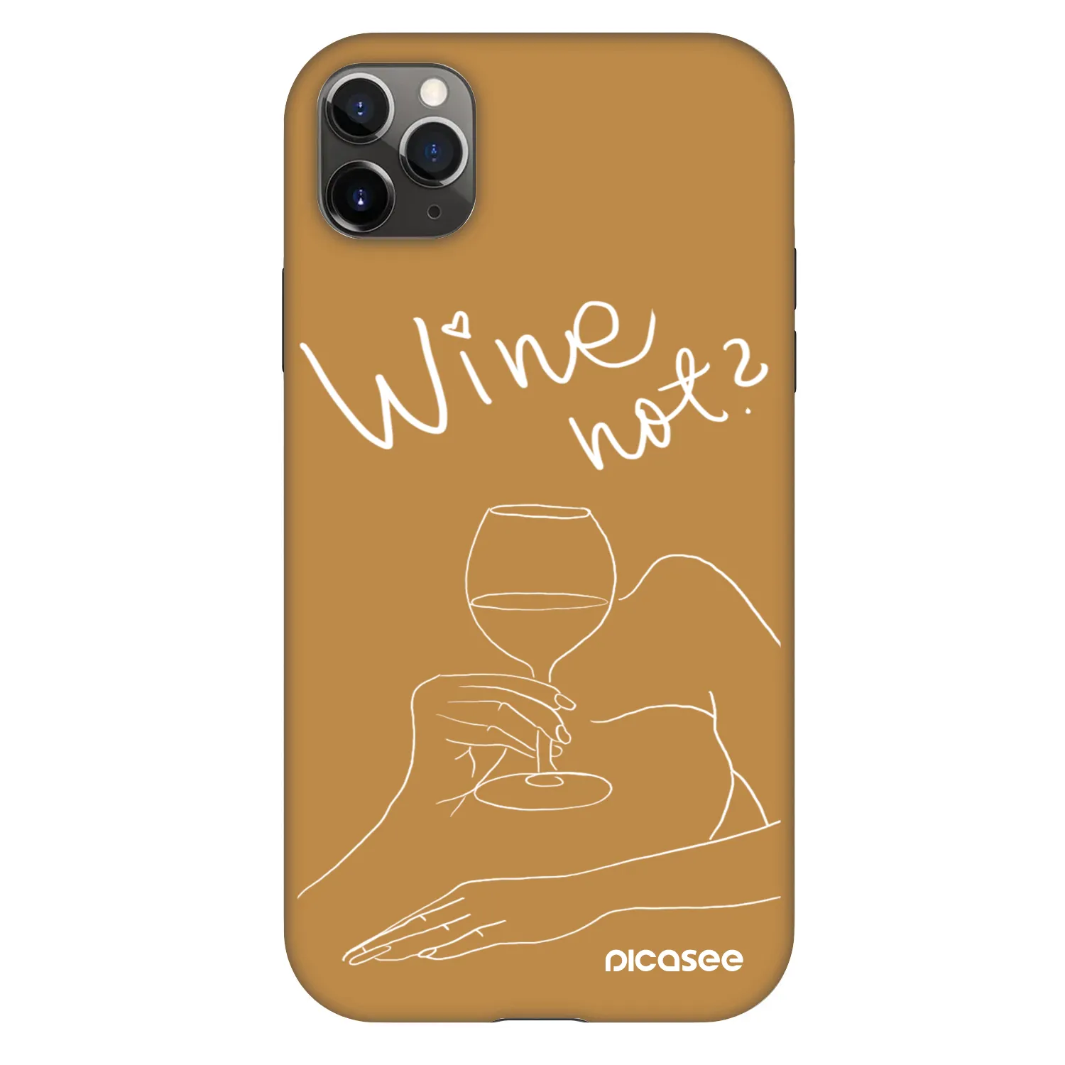 Picasee Fashion Case pro Apple iPhone 11 Pro Max - Wine not