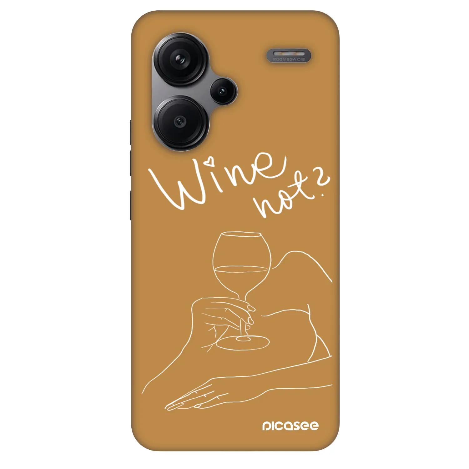 Picasee Fashion Case pro Xiaomi Redmi Note 13 Pro+ 5G - Wine not
