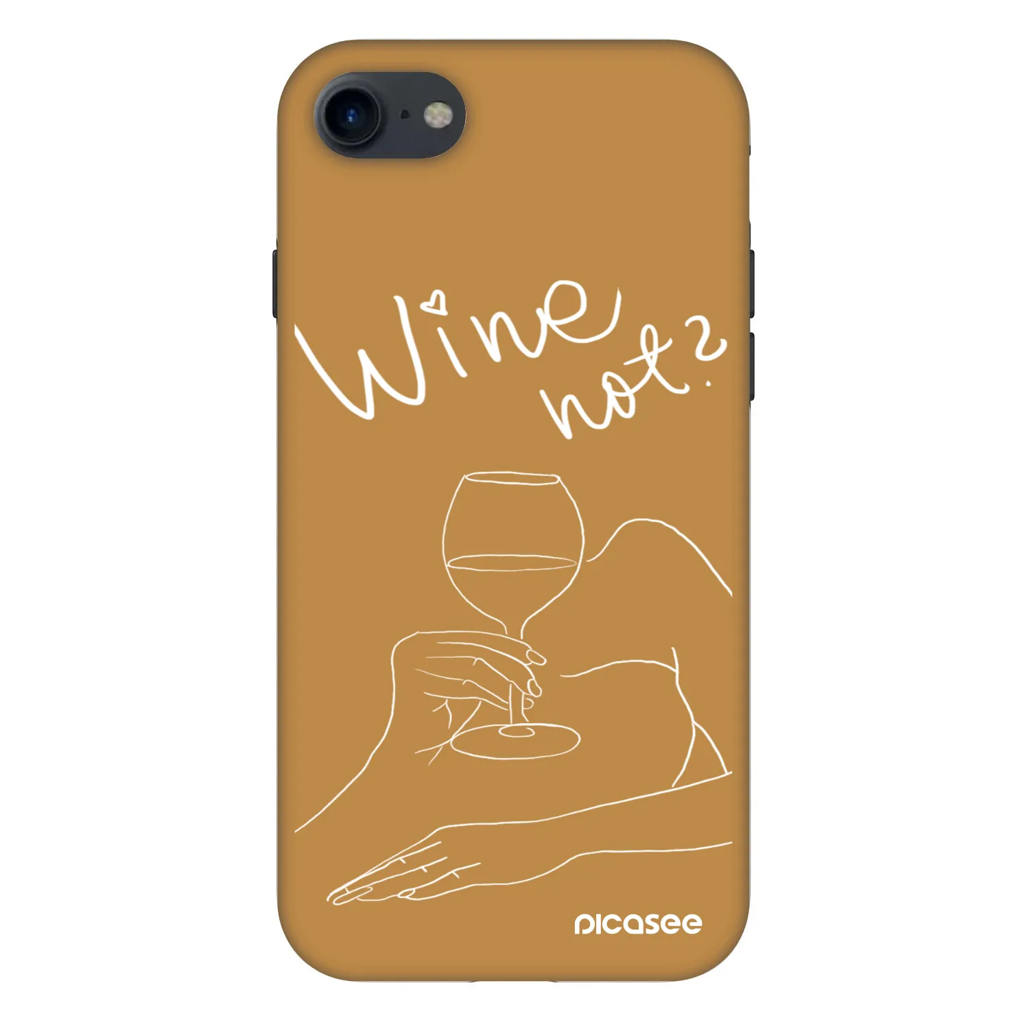 Picasee Fashion Case pro Apple iPhone 7 - Wine not