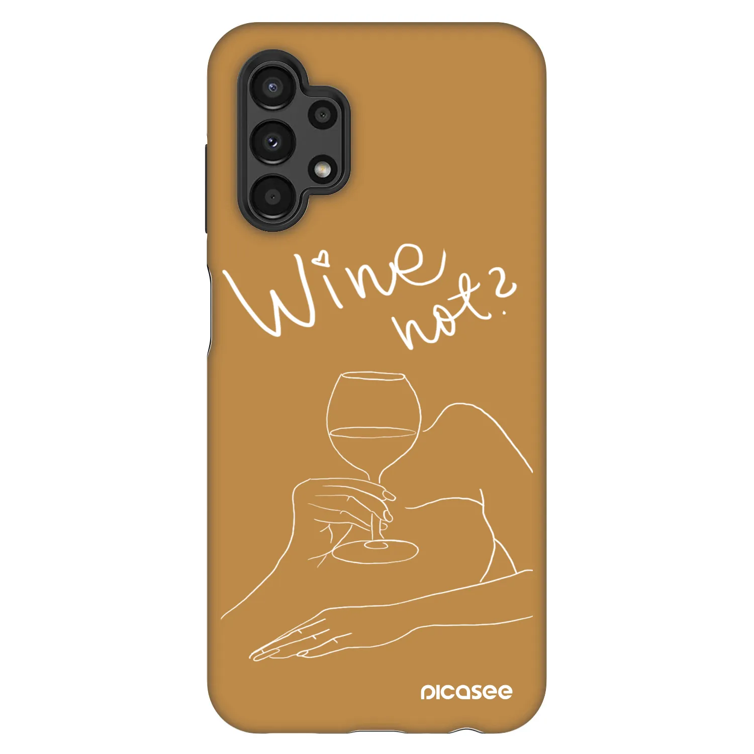 Picasee Fashion Case pro Samsung Galaxy A13 4G A135 - Wine not