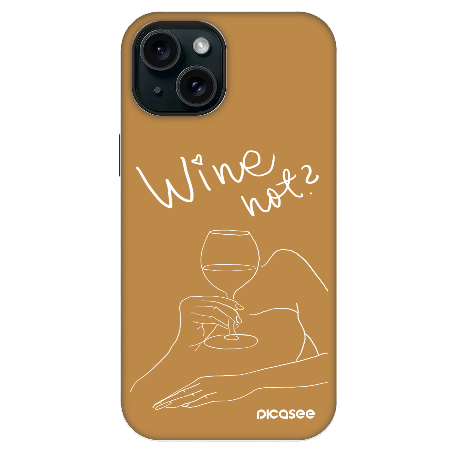 Picasee Fashion Case MagSafe Apple iPhone 13 - Wine not