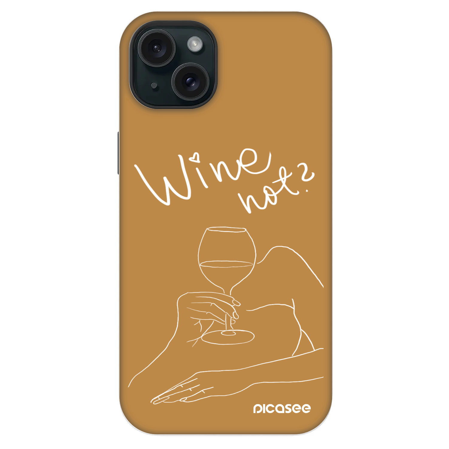 Picasee Fashion Case MagSafe Apple iPhone 14 Plus - Wine not