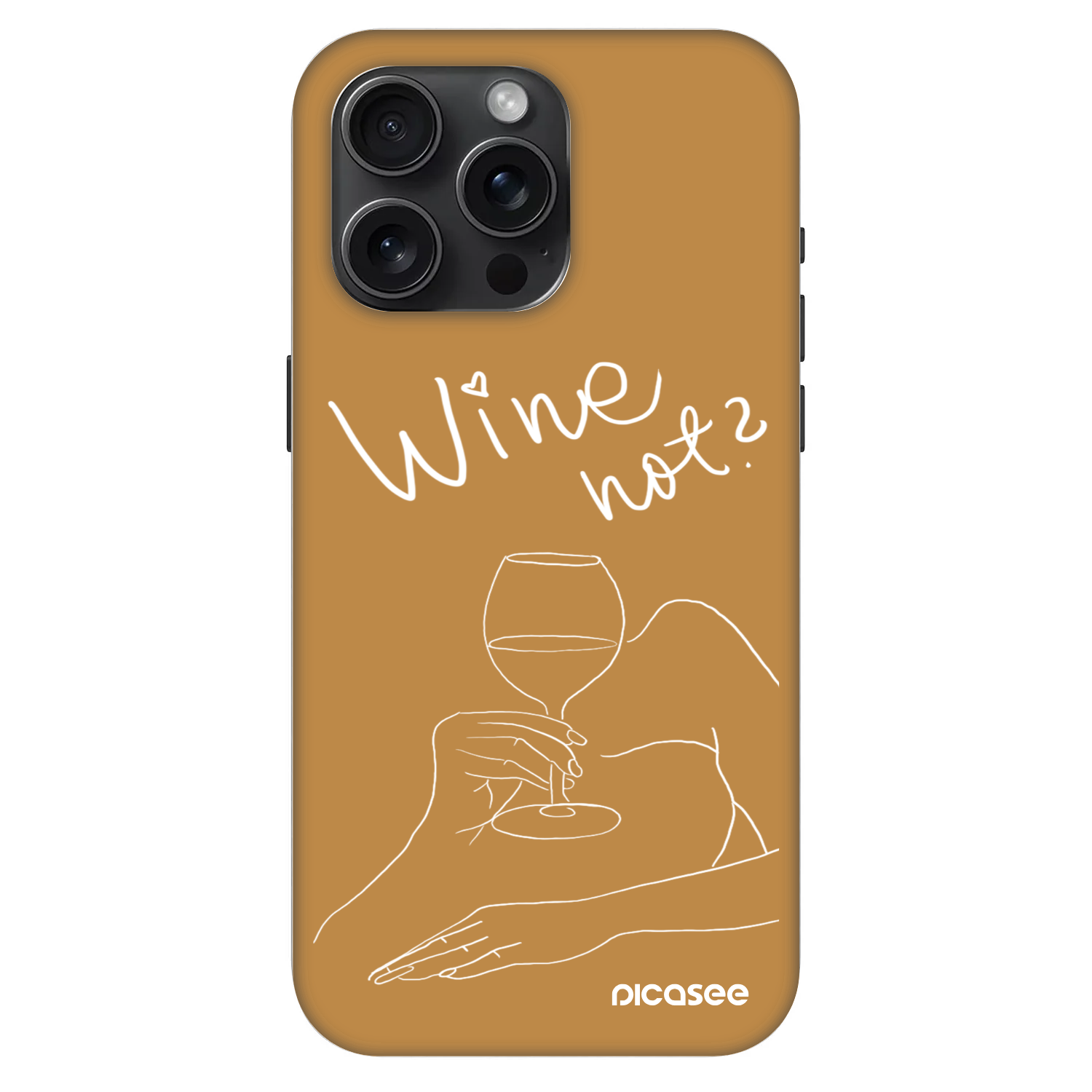 Picasee Fashion Case MagSafe Apple iPhone 15 Pro Max - Wine not