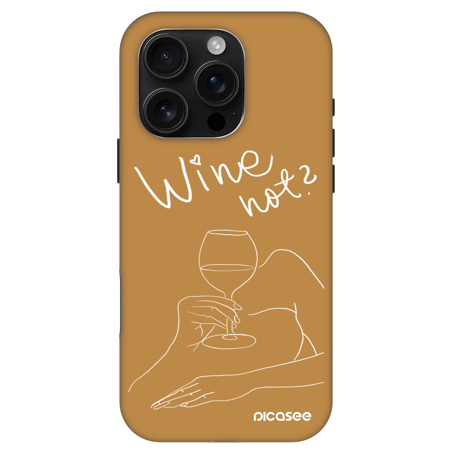 Picasee Fashion Case MagSafe Apple iPhone 16 Pro - Wine not