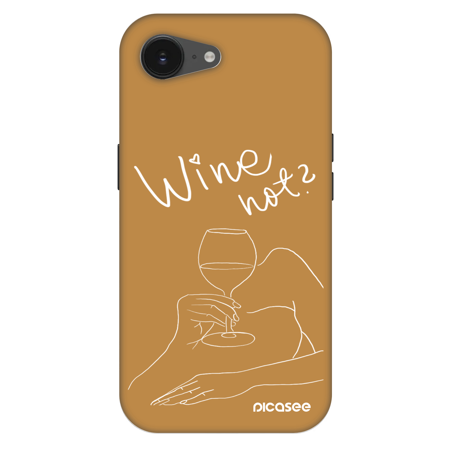 Picasee Fashion Case MagSafe Apple iPhone 16e - Wine not