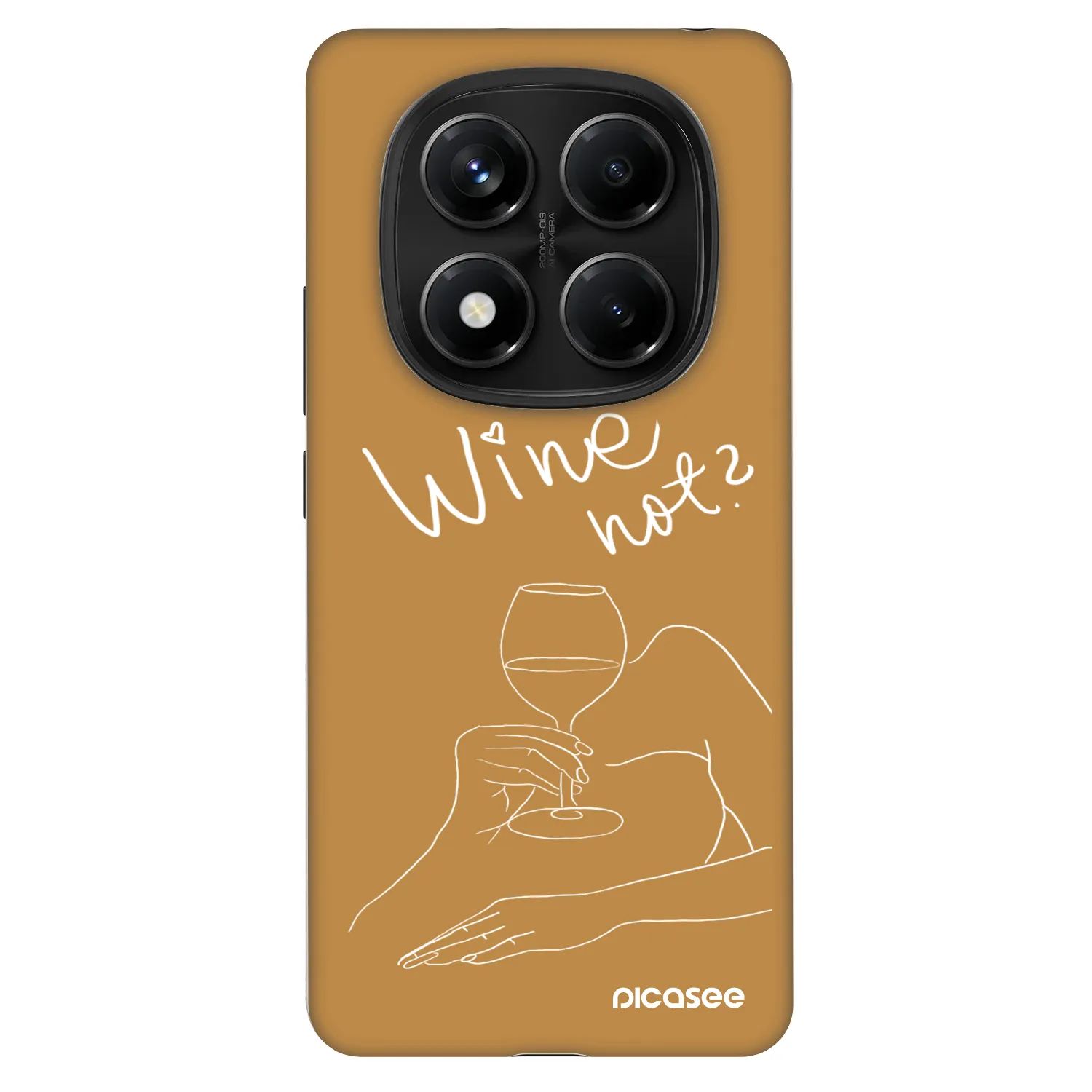 Picasee Fashion Case pro Xiaomi Redmi Note 14 Pro 4G - Wine not