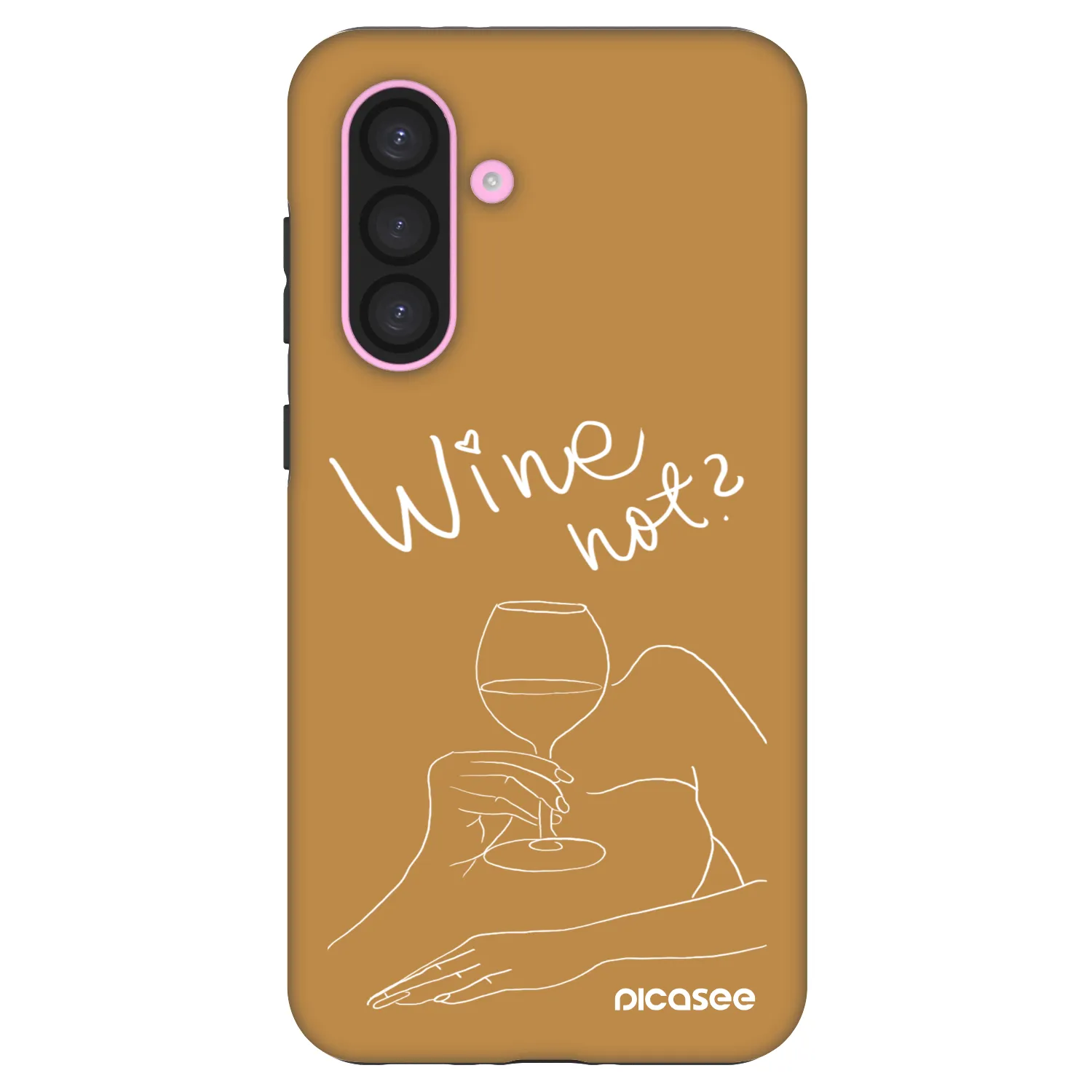 Picasee Fashion Case pro Samsung Galaxy A56 5G A566B - Wine not