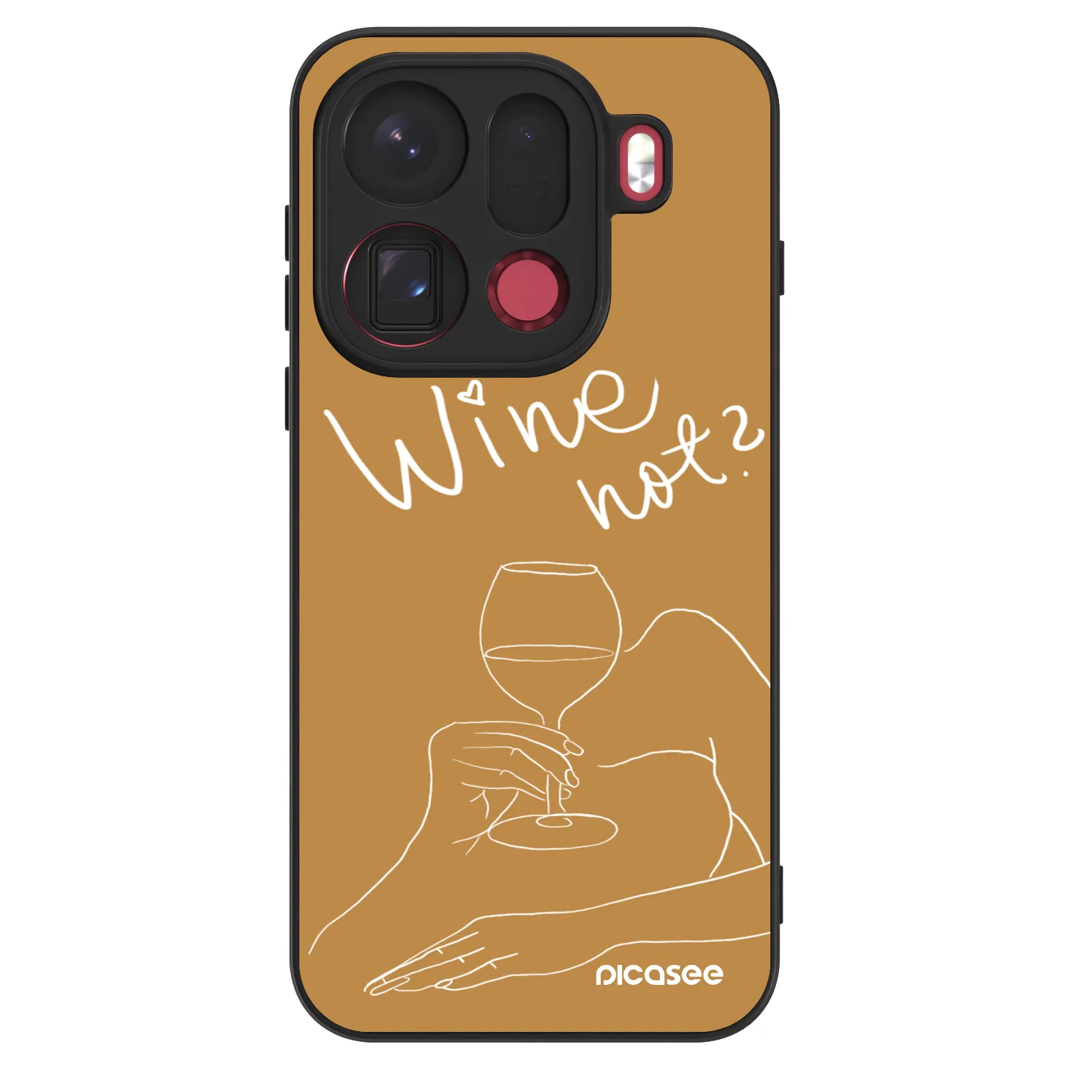 Picasee ULTIMATE CASE pro OPPO Find X9 Pro - Wine not