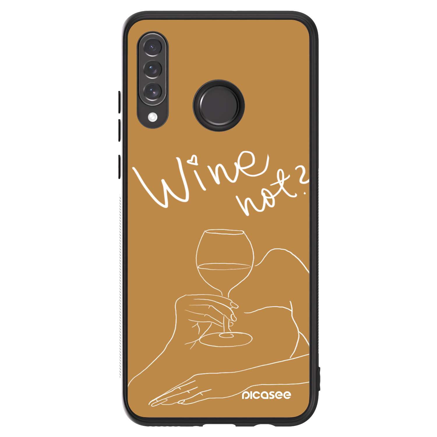 Picasee ULTIMATE CASE pro Huawei P30 Lite - Wine not