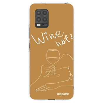Picasee silikonový průhledný obal pro Xiaomi Mi 10 Lite - Wine not