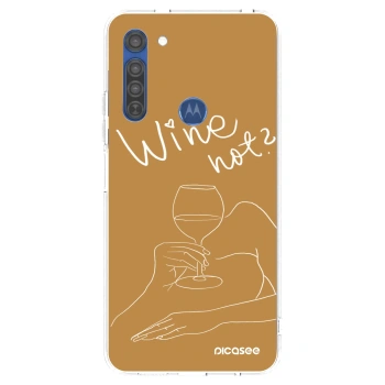 Obal pro Motorola Moto G8 - Wine not
