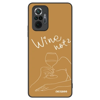 Picasee ULTIMATE CASE pro Xiaomi Redmi Note 10 Pro - Wine not