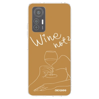 Picasee silikonový průhledný obal pro Xiaomi 12 Lite - Wine not