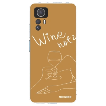 Picasee silikonový průhledný obal pro Xiaomi Redmi Note 12S - Wine not