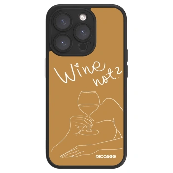 Picasee ULTIMATE CASE pro Apple iPhone 15 Pro - Wine not
