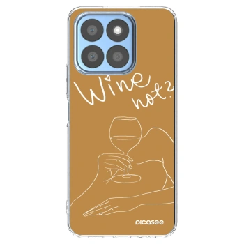 Picasee silikonový průhledný obal pro Honor X8b - Wine not
