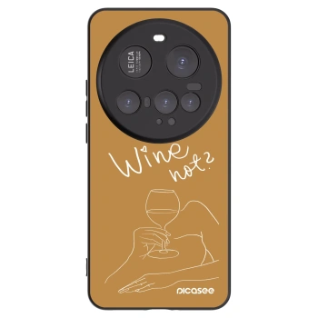 Picasee silikonový černý obal pro Xiaomi 15 Ultra - Wine not