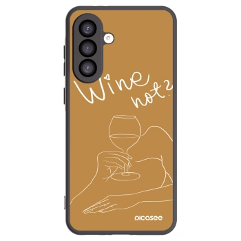 Picasee silikonový černý obal pro Samsung Galaxy A26 5G A266B - Wine not