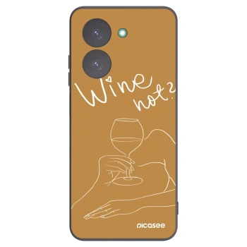 Picasee silikonový černý obal pro Xiaomi Redmi A5 - Wine not
