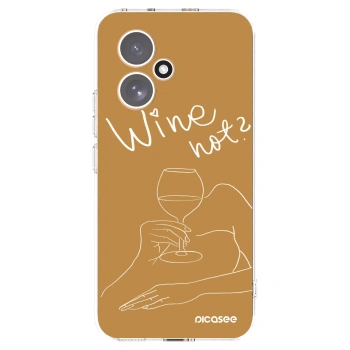 Picasee silikonový průhledný obal pro Honor 400 5G - Wine not