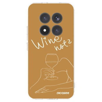 Picasee silikonový průhledný obal pro Xiaomi Redmi Note 15 Pro+ - Wine not