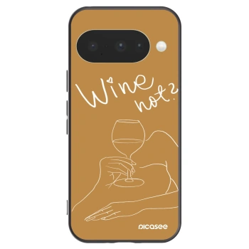 Picasee silikonový černý obal pro Google Pixel 10 - Wine not