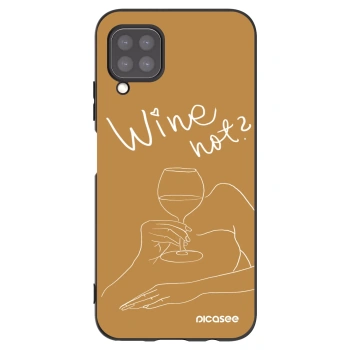 Picasee silikonový černý obal pro Huawei P40 Lite - Wine not