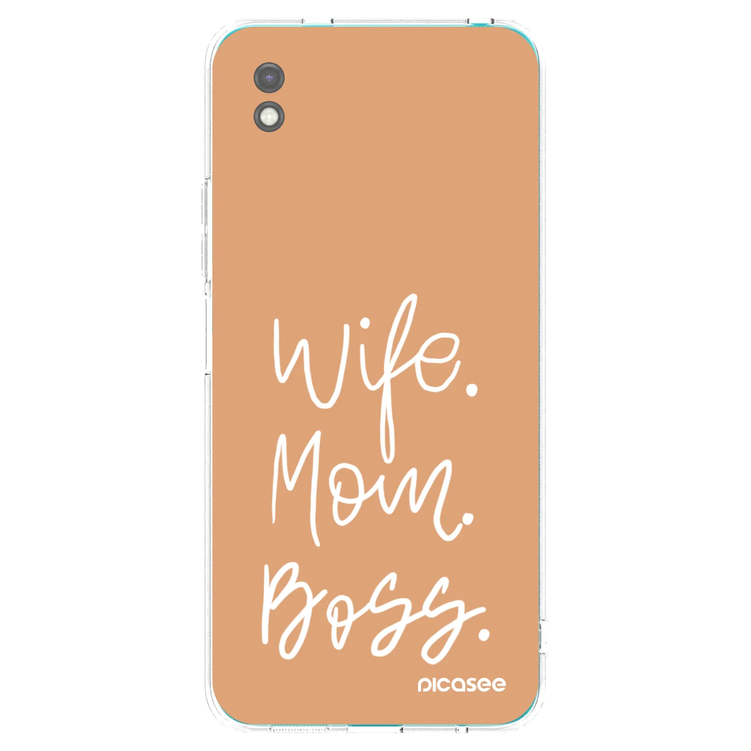 Picasee silikonový černý obal pro Xiaomi Redmi 9A - Boss Mama