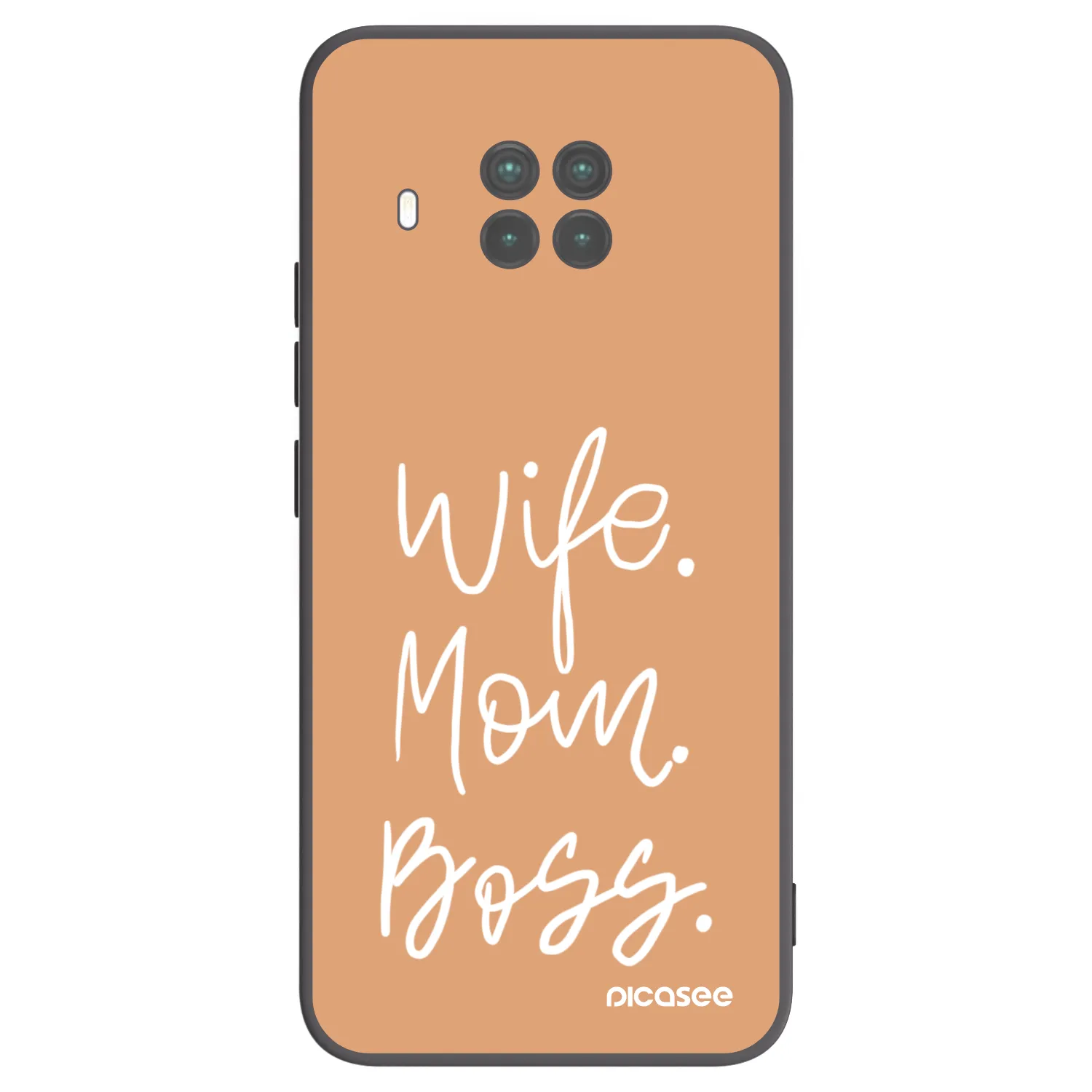 Picasee silikonový černý obal pro Xiaomi Mi 10T Lite - Boss Mama