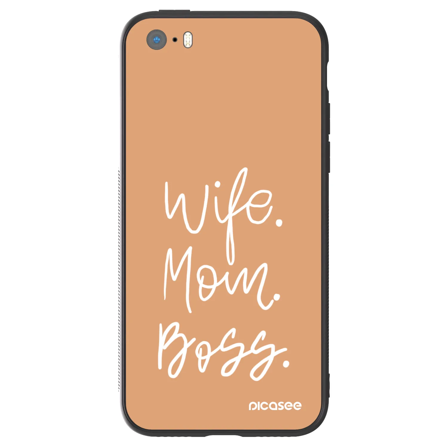 Picasee ULTIMATE CASE pro Apple iPhone 5/5S/SE - Boss Mama