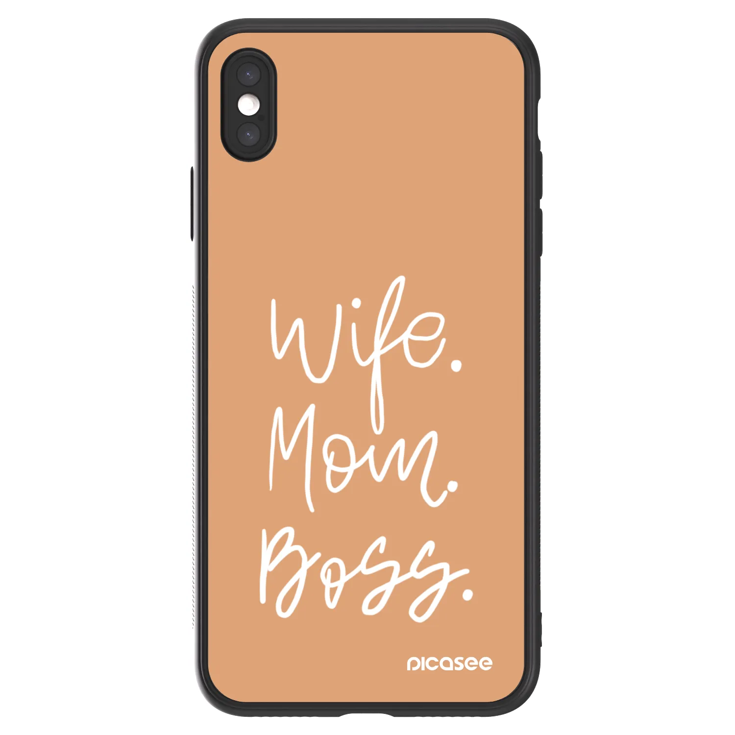 Picasee ULTIMATE CASE pro Apple iPhone XS Max - Boss Mama