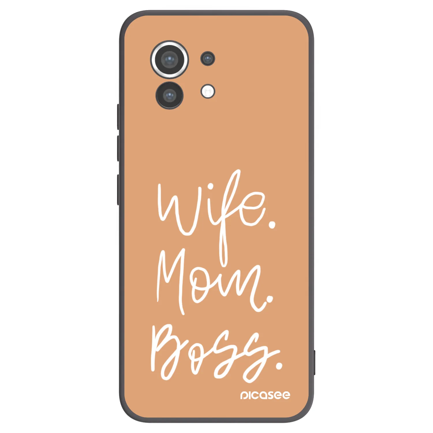 Picasee silikonový černý obal pro Xiaomi Mi 11 - Boss Mama