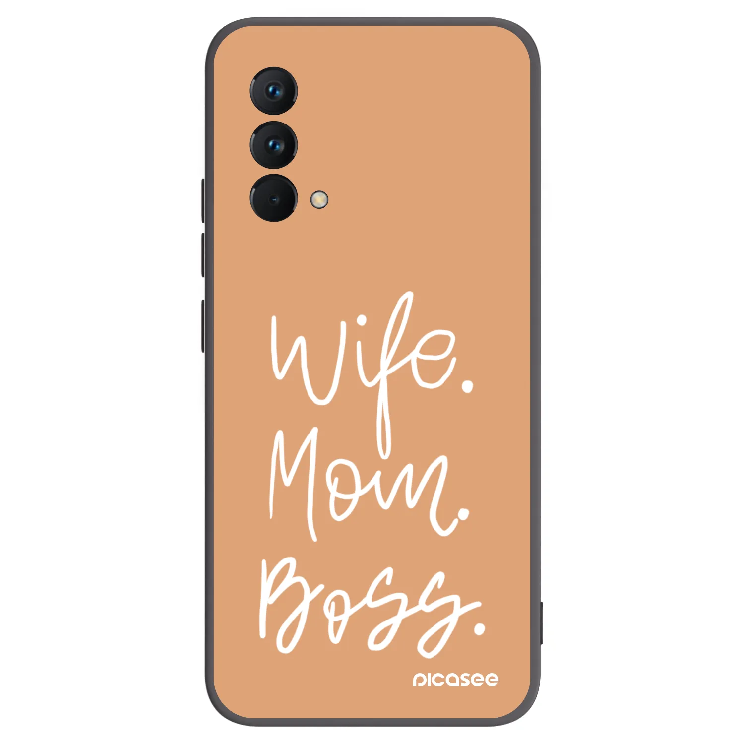 Picasee silikonový černý obal pro Realme GT Master Edition 5G - Boss Mama