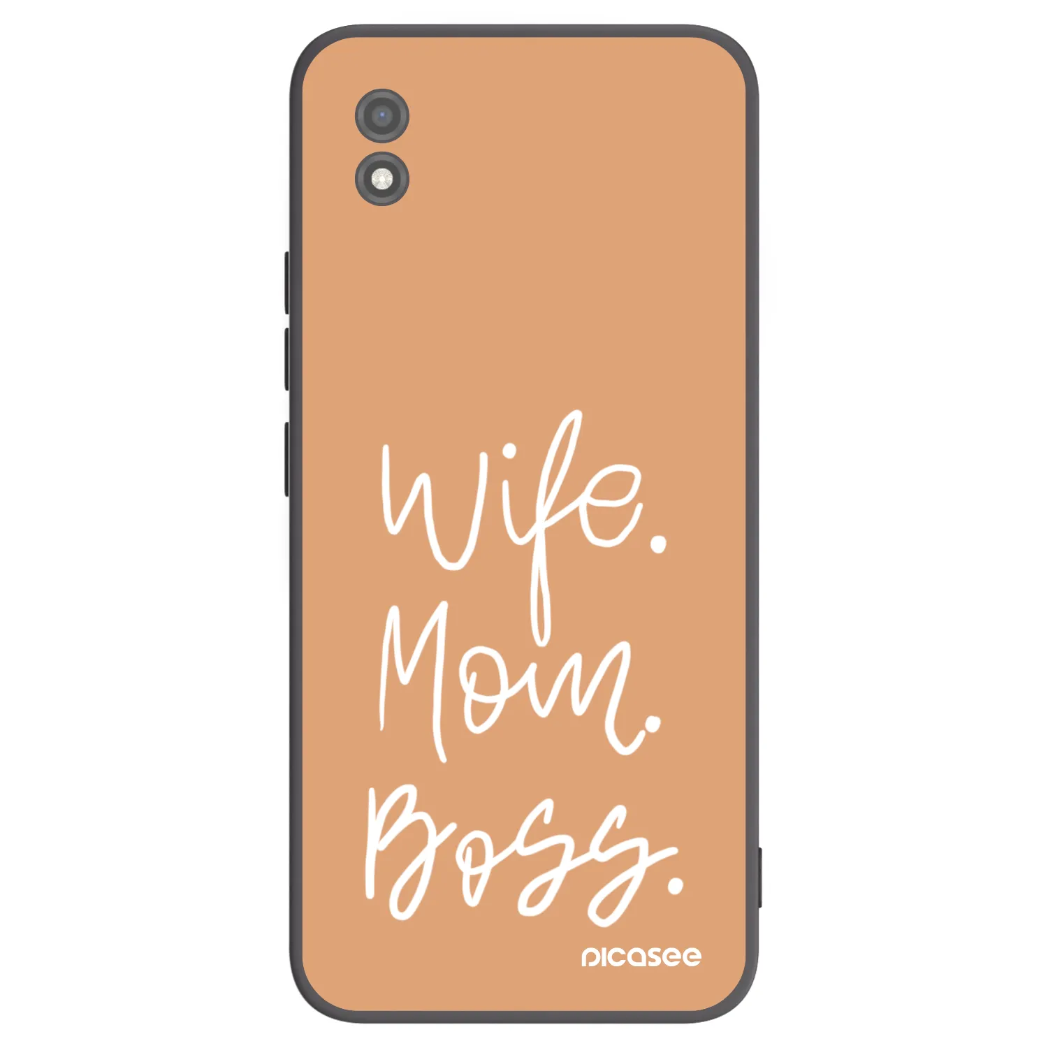 Picasee silikonový černý obal pro Realme C11 (2021) - Boss Mama