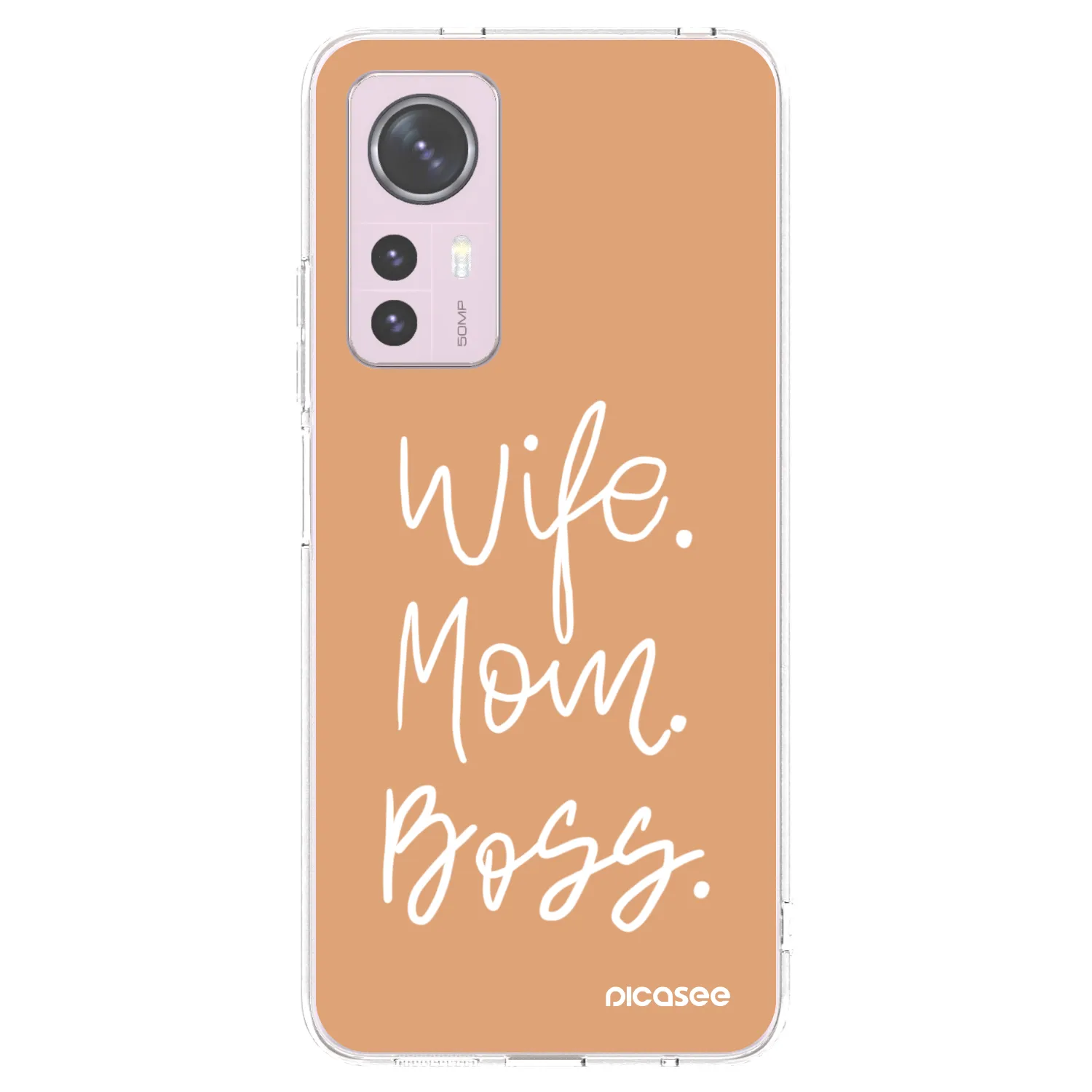 Picasee silikonový průhledný obal pro Xiaomi 12 - Boss Mama