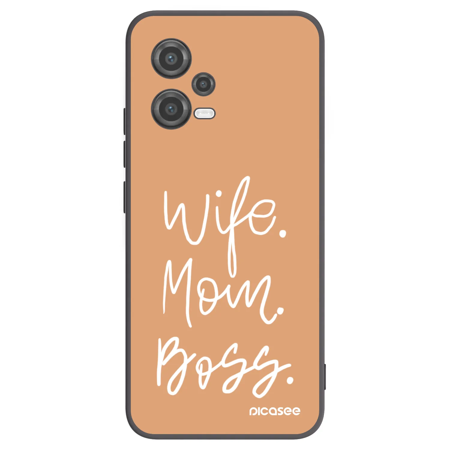 Picasee silikonový černý obal pro Xiaomi Poco X5 - Boss Mama
