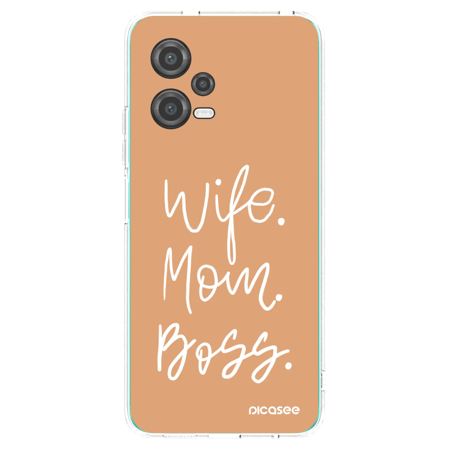 Picasee silikonový průhledný obal pro Xiaomi Poco X5 - Boss Mama
