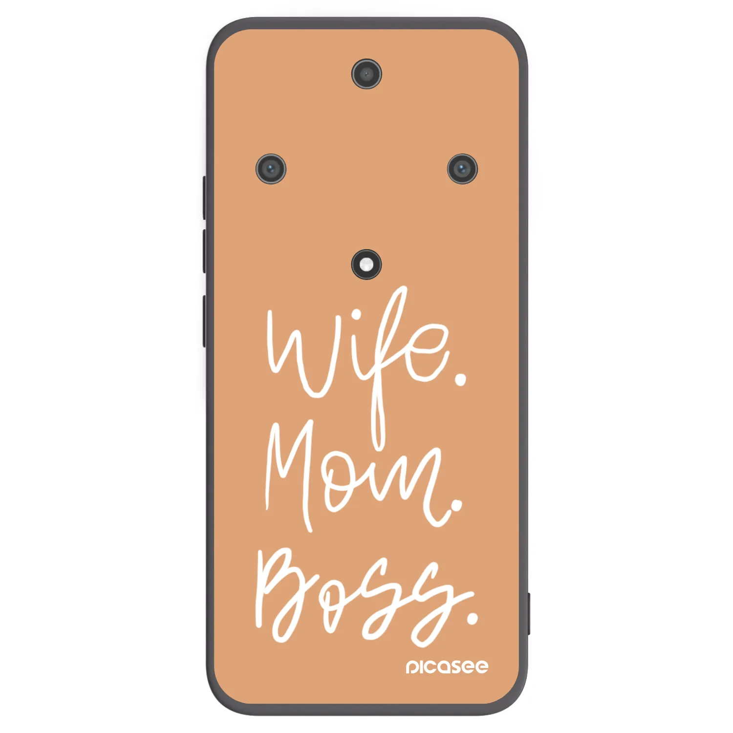Picasee silikonový černý obal pro Honor Magic5 Lite 5G - Boss Mama