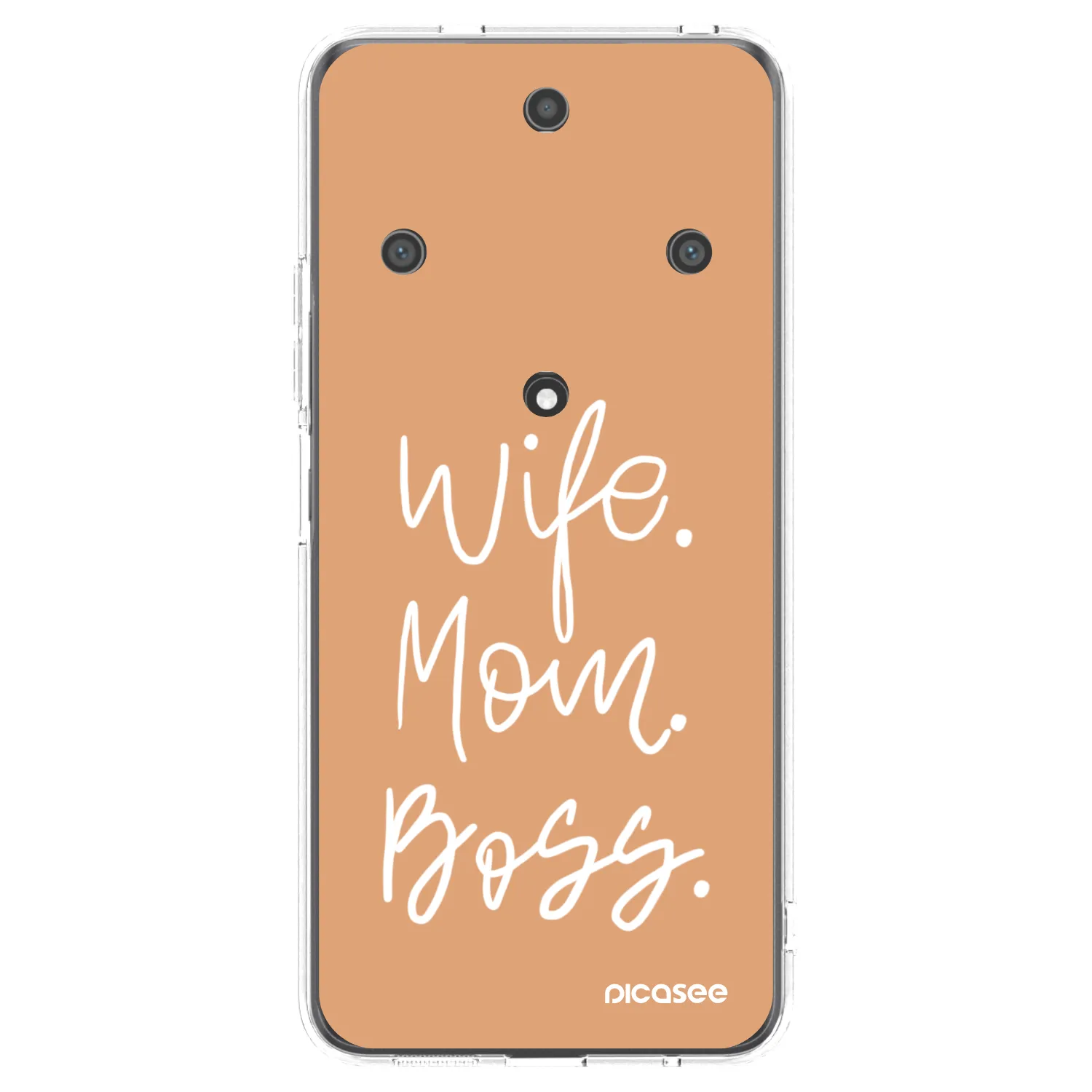 Picasee silikonový průhledný obal pro Honor Magic5 Lite 5G - Boss Mama
