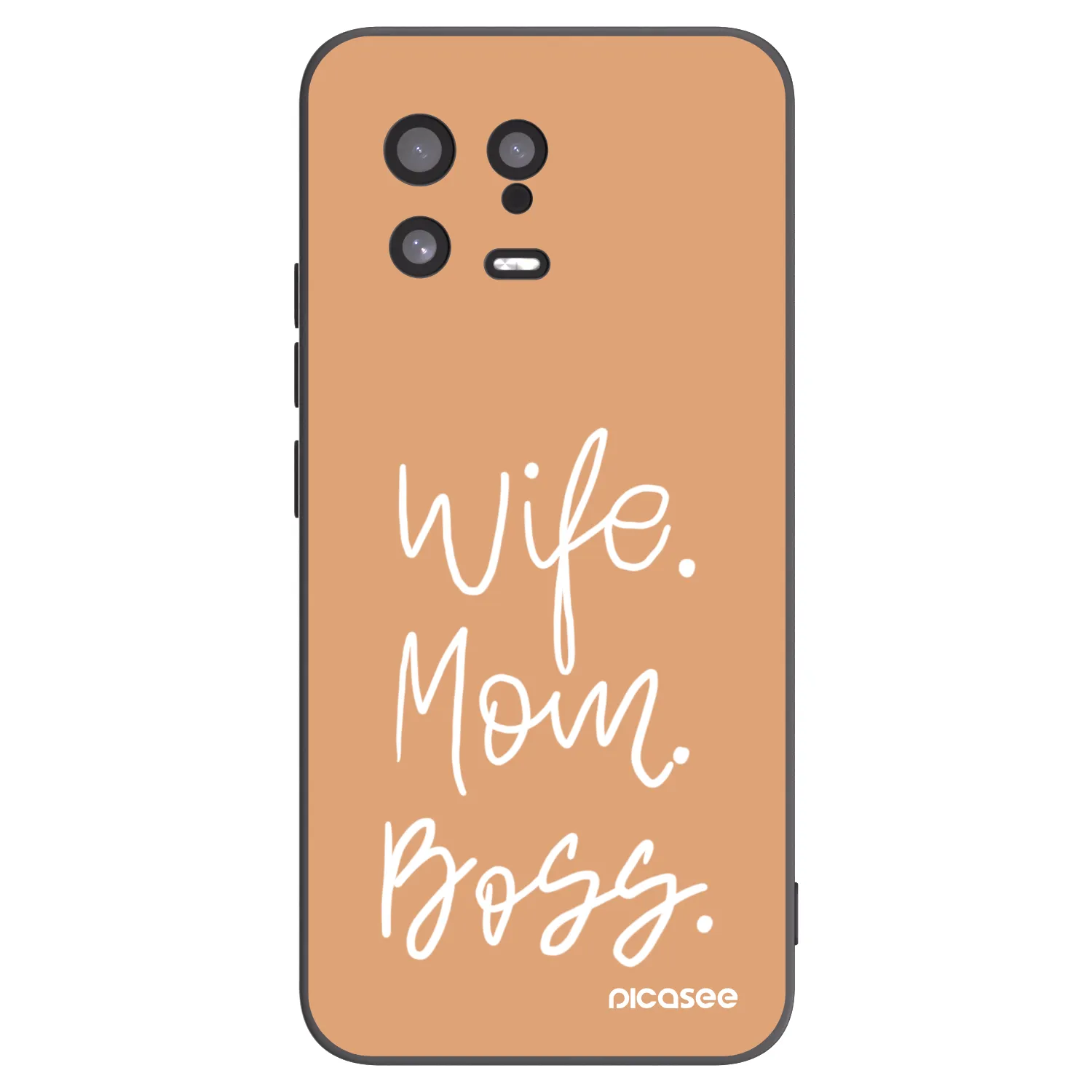 Picasee silikonový černý obal pro Xiaomi 13 - Boss Mama