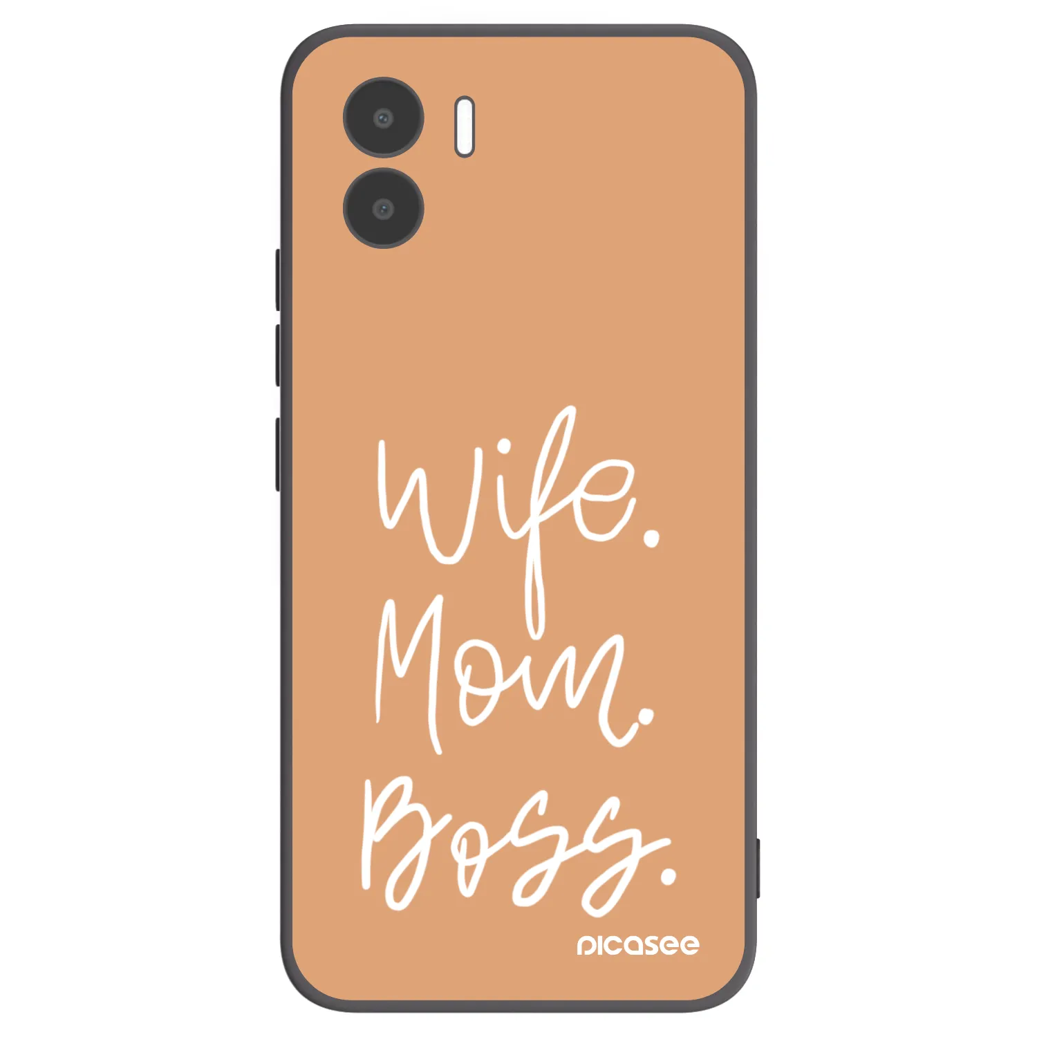 Picasee silikonový černý obal pro Xiaomi Redmi A2 - Boss Mama