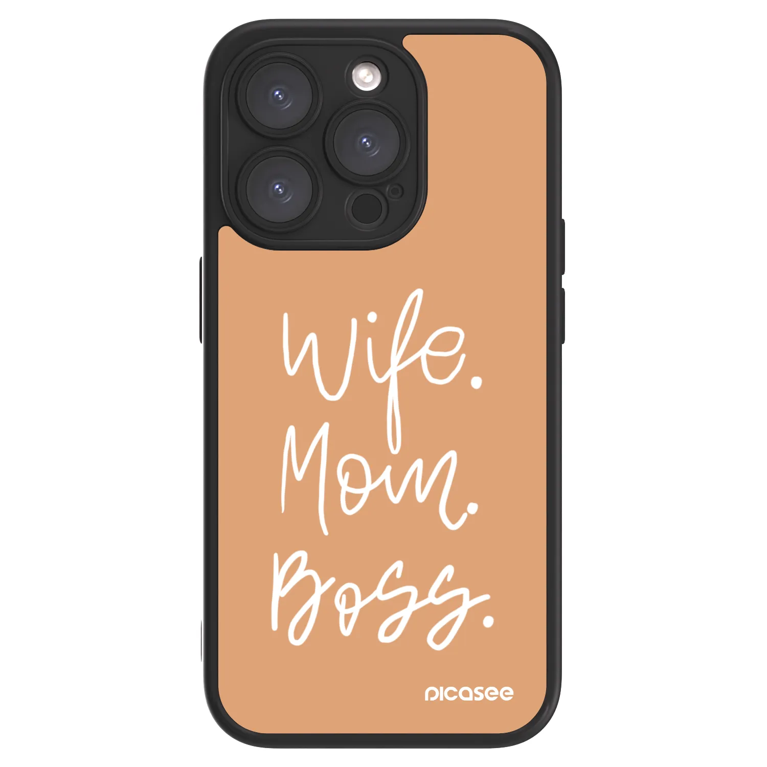 Picasee ULTIMATE CASE pro Apple iPhone 15 Pro - Boss Mama