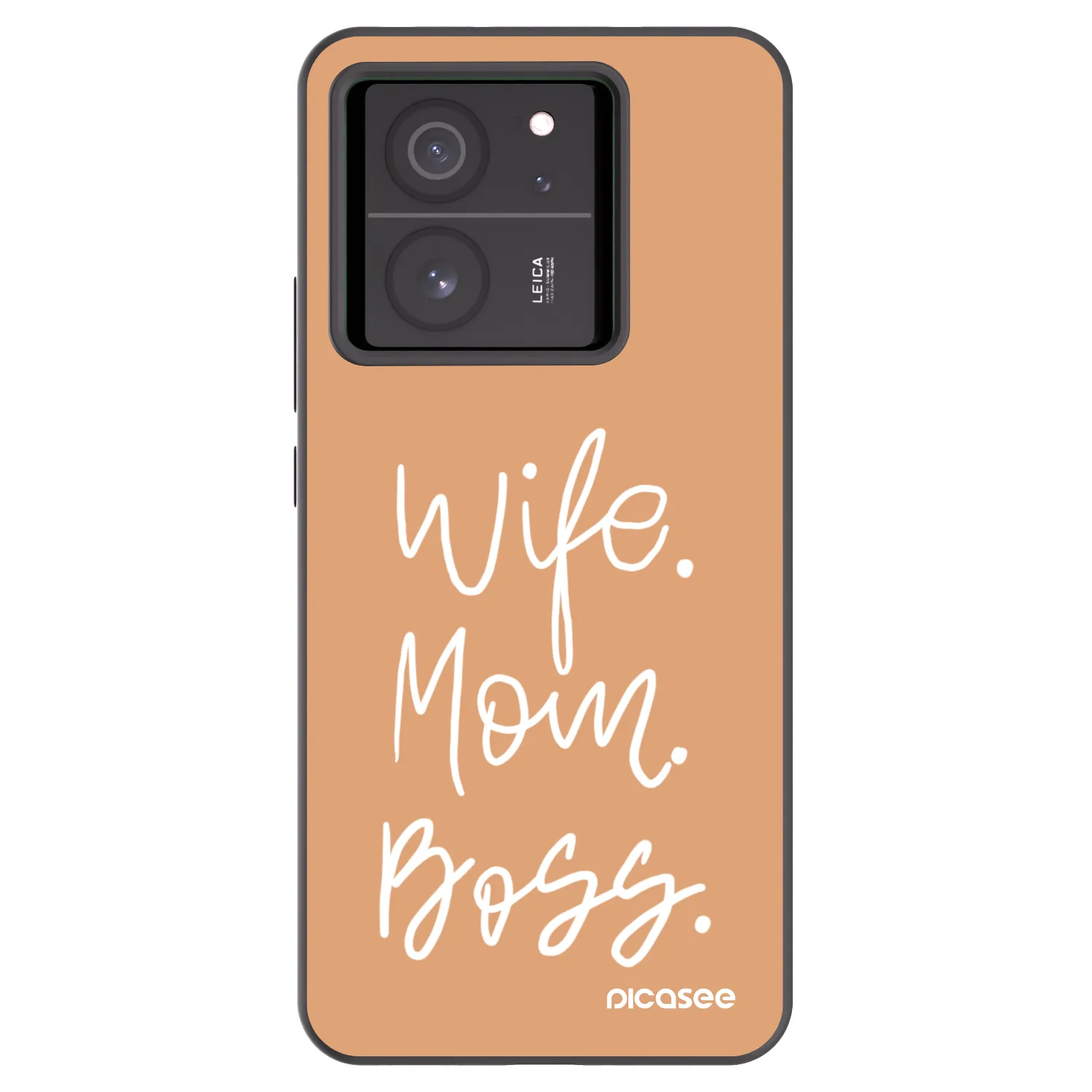 Picasee silikonový černý obal pro Xiaomi 13T - Boss Mama