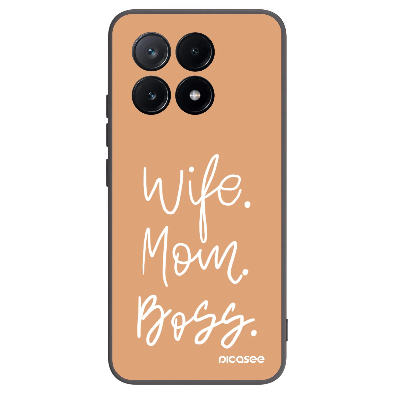 Picasee silikonový černý obal pro Xiaomi Poco X6 Pro - Boss Mama