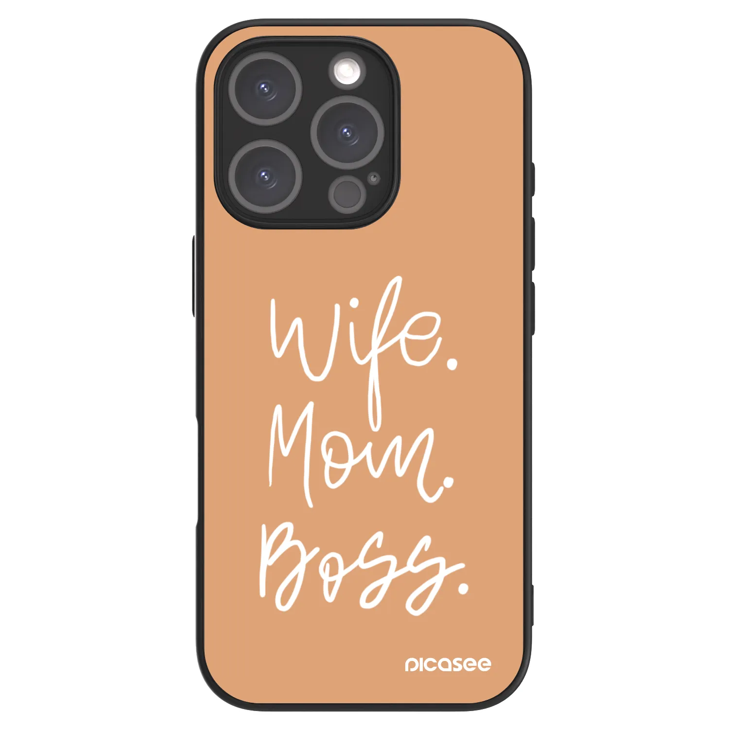 Picasee ULTIMATE CASE MagSafe pro Apple iPhone 16 Pro - Boss Mama